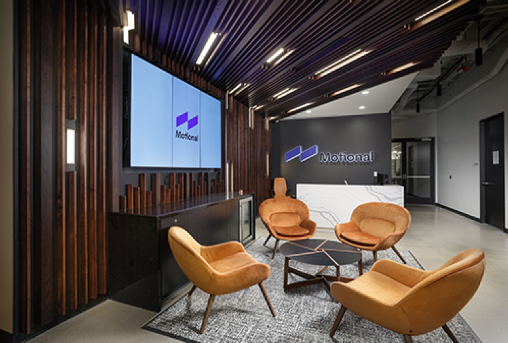 Hyundai Aptiv Motional Autonomous Vehicle Office By In Pittsburgh, Pa 