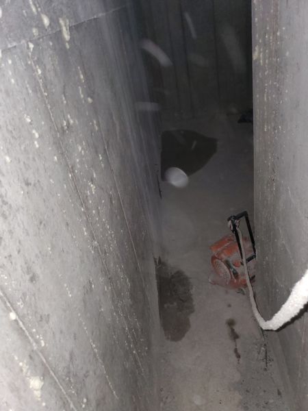 Floor wall joint leaking