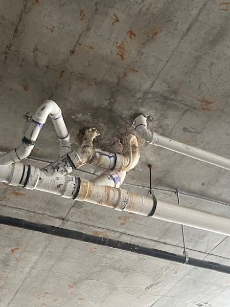 East Orange NJ Pipe Penetration Repair
