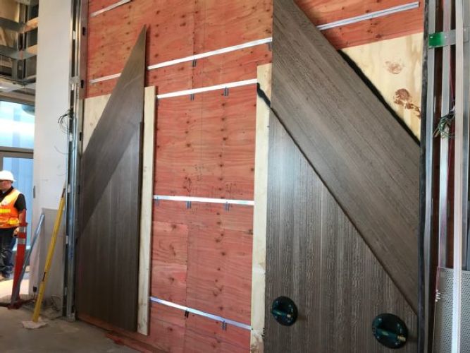 AirTrain Grand Hyatt San Francisco Airport by Paulhus Millwork Installation in , CA ProView