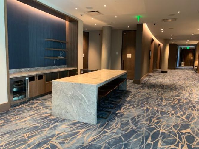 AirTrain Grand Hyatt San Francisco Airport by Paulhus Millwork