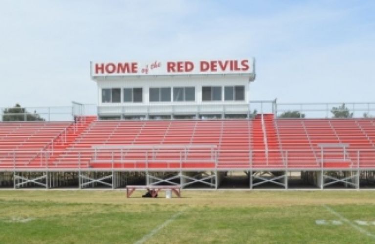 Bleachers, Concession & Classrooms Texhoma Public Schools