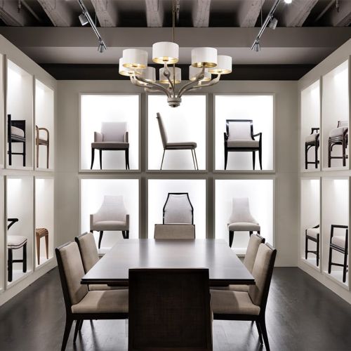 Baker Furniture Showroom Renovation by Baker Interiors Group in Chicago