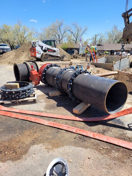 24" Cut-in Mainline Pipe