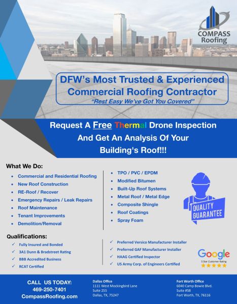 Compass Business Flyer - Free Thermal Inspection