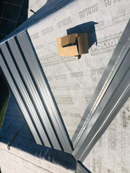 Metal, tile, shingle roofing