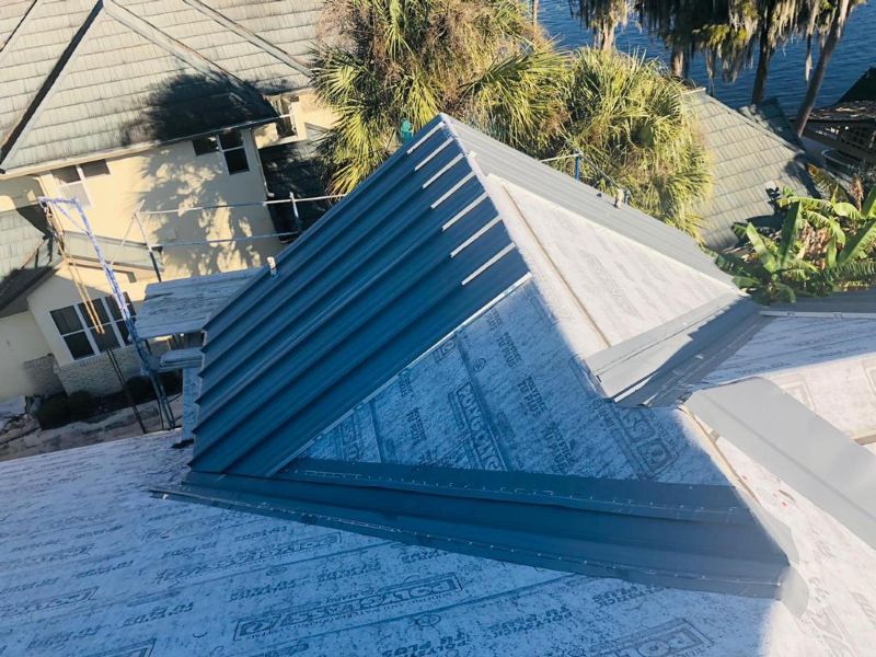 Metal, tile, shingle roofing