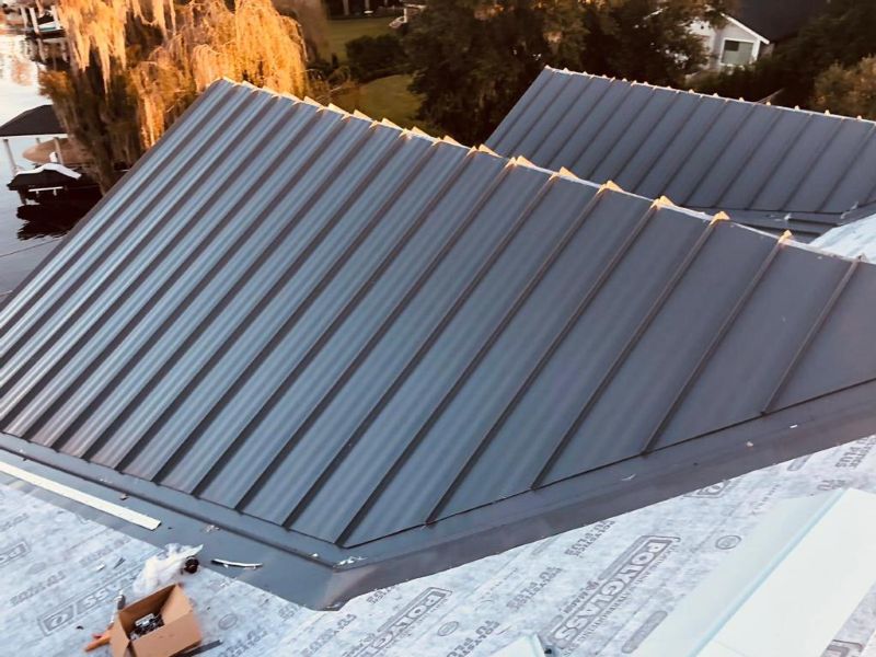 Metal, tile, shingle roofing