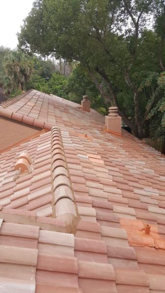 Metal, tile, shingle roofing