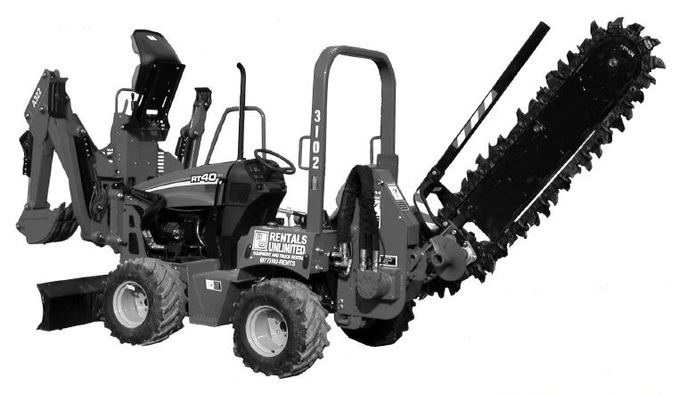 Ditch Witch 3700 w/ Backhoe