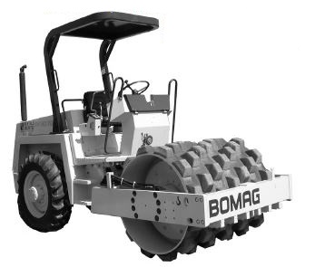 Pad Foot Vibratory Soil Compactor