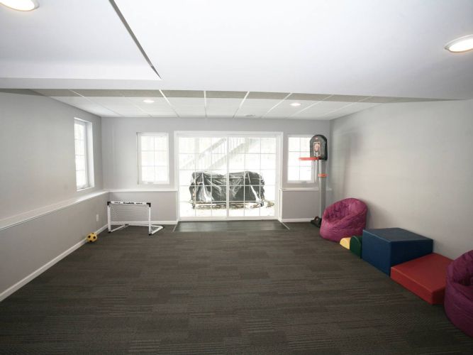 Custom Finished Basement with A Hidden Secret