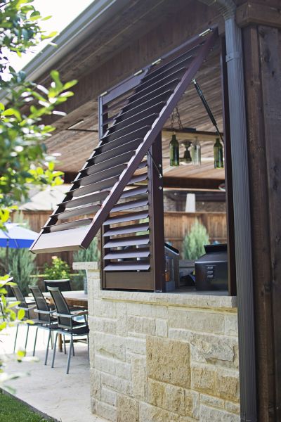 Exterior Aluminum Shutters