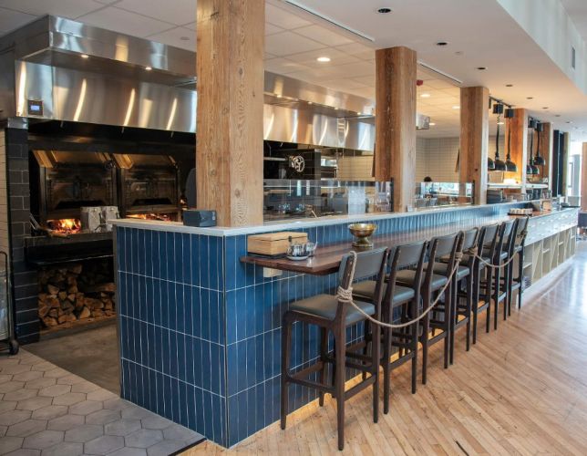 Blackworth Live Fire Grill by Heck Construction Co., Inc. in Lititz, PA