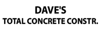 Logo of Dave's Total Concrete Constr.