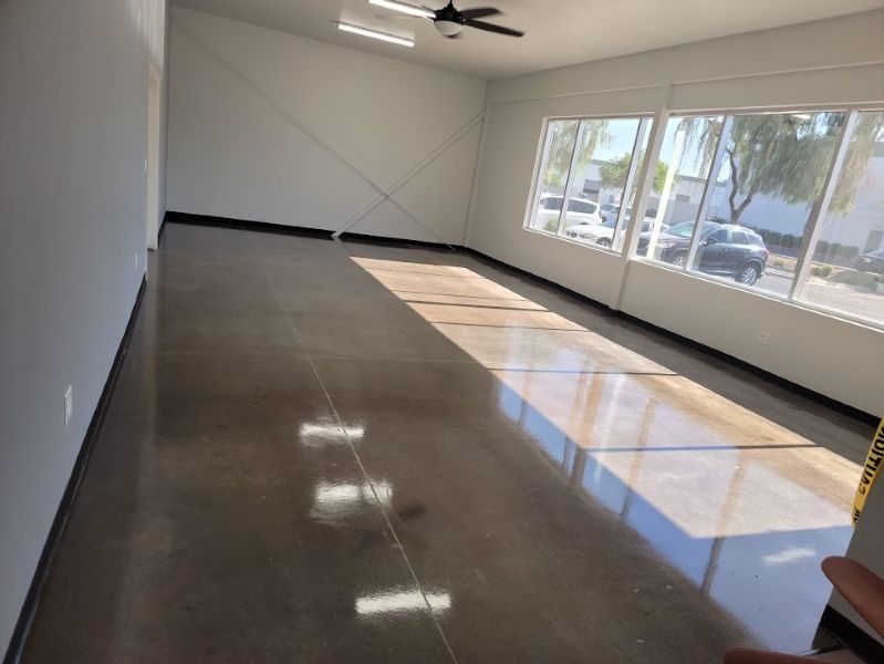 Acrylic sealed Concrete
