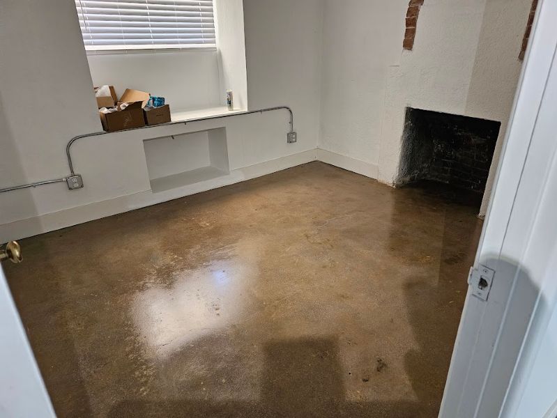 Acrylic sealed Concrete
