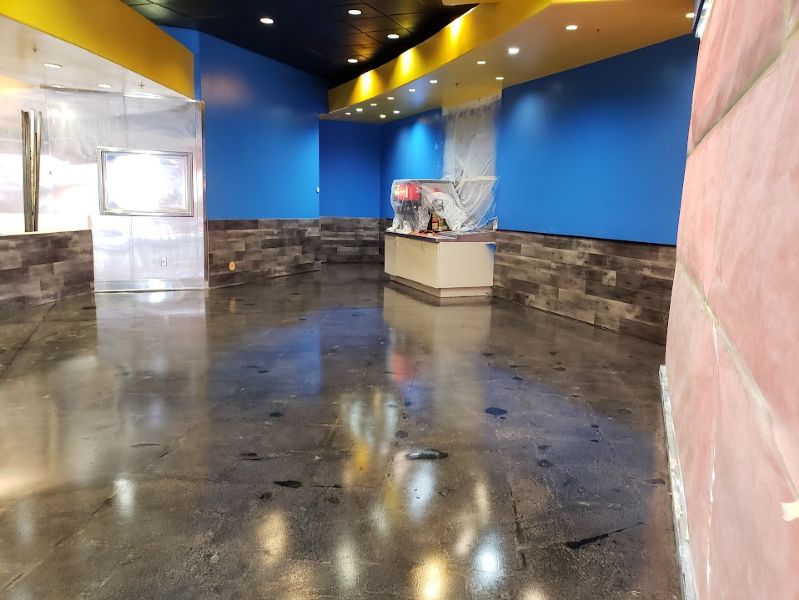 Acrylic sealed Concrete