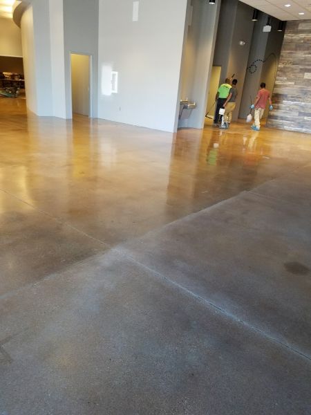 Acrylic sealed Concrete