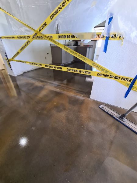 Acrylic sealed Concrete