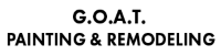 Logo of G.O.A.T. Painting & Remodeling