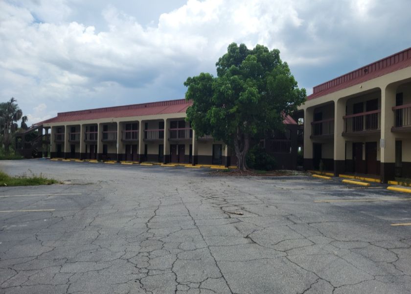 Hurricane Damaged Motel Demo
