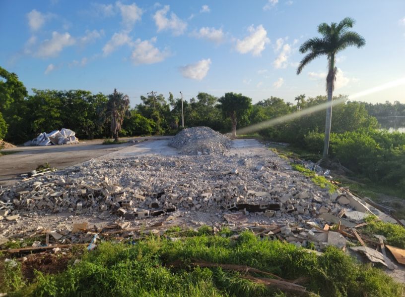 Hurricane Damaged Motel Demo