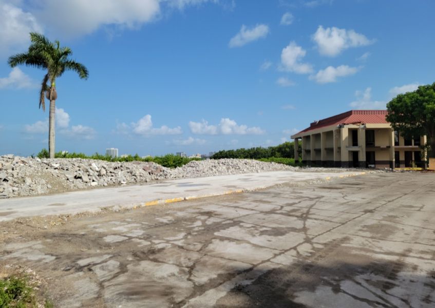 Hurricane Damaged Motel Demo