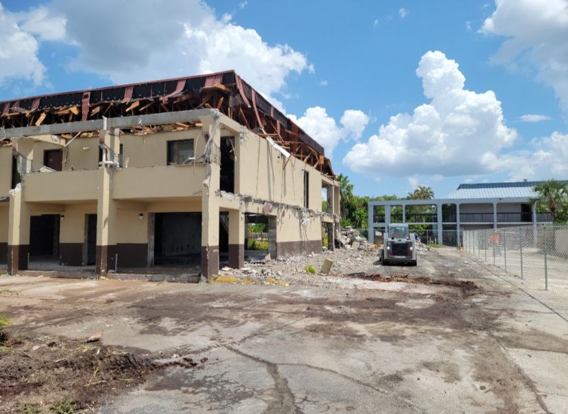 Hurricane Damaged Motel Demo