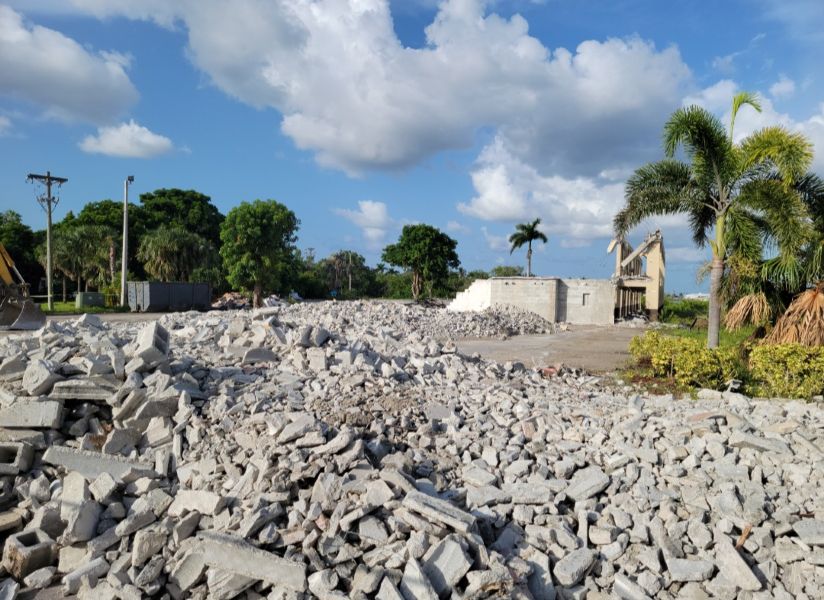 Hurricane Damaged Motel Demo