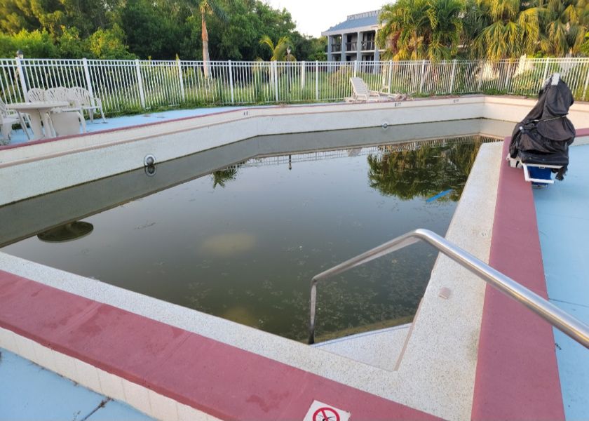 Hurricane Damaged Motel Demo