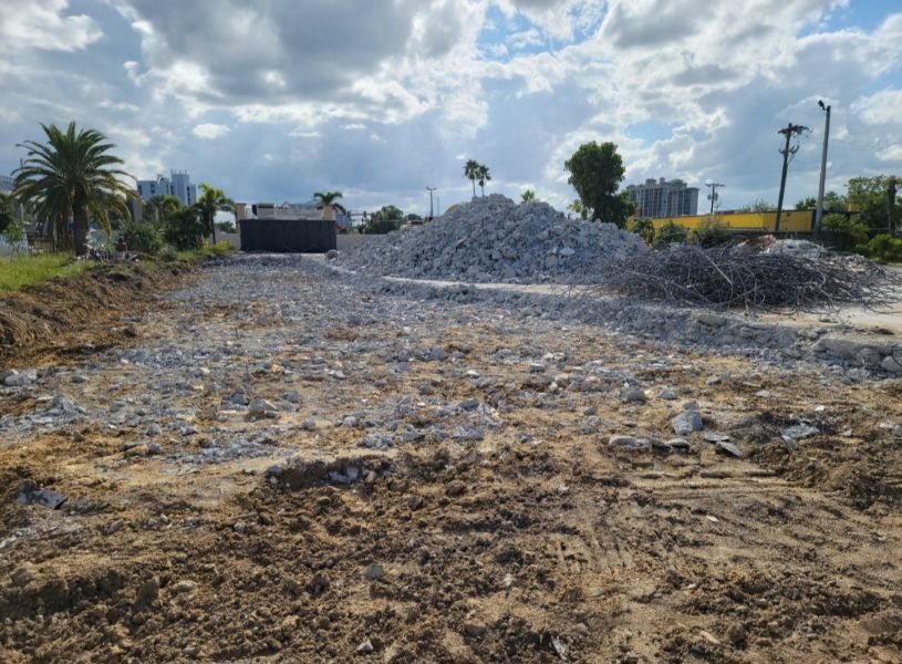 Hurricane Damaged Motel Demo