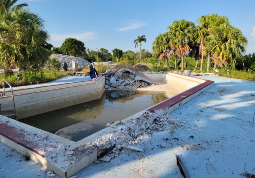 Hurricane Damaged Motel Demo