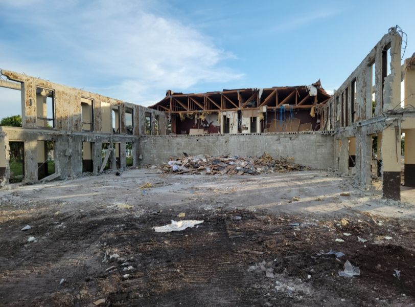 Hurricane Damaged Motel Demo