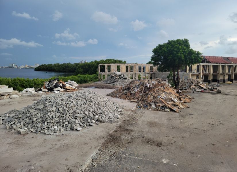 Hurricane Damaged Motel Demo