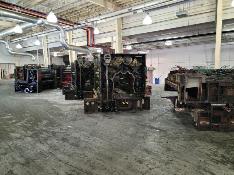 Printing Press Removal