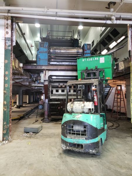 Printing Press Removal