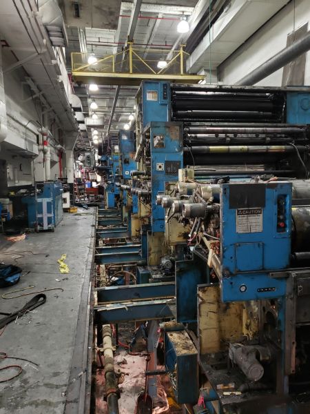 Printing Press Removal