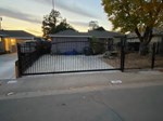 Residential- Iron automated Fence 