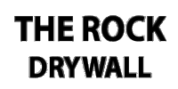 Logo of The Rock Drywall