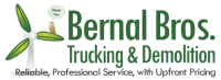 Logo of Bernal Bros Trucking & Demo