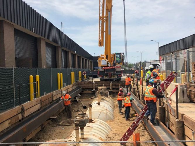 Storage Tank Replacement at The Alexandria Rail Yard