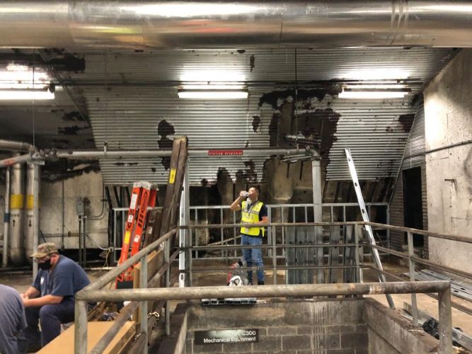 WMATA Bethesda Station Mechanical Room Waterproofing