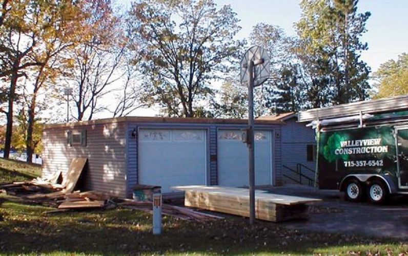Existing Garage-Second Story Addition