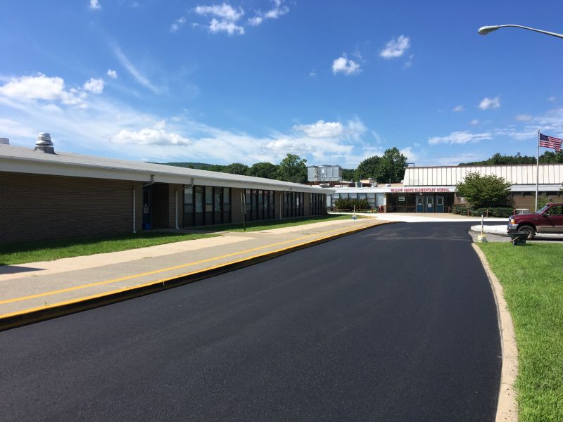 Willow Grove Elementary School Parking Lot, Curbs & Sidewalks Replacement_2016