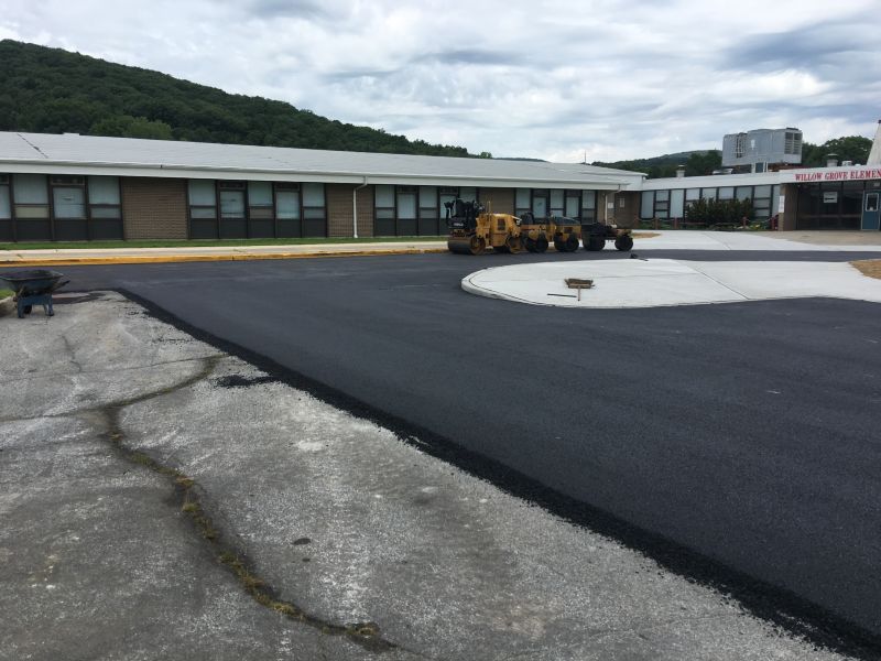 Willow Grove Elementary School Parking Lot, Curbs & Sidewalks Replacement_2016