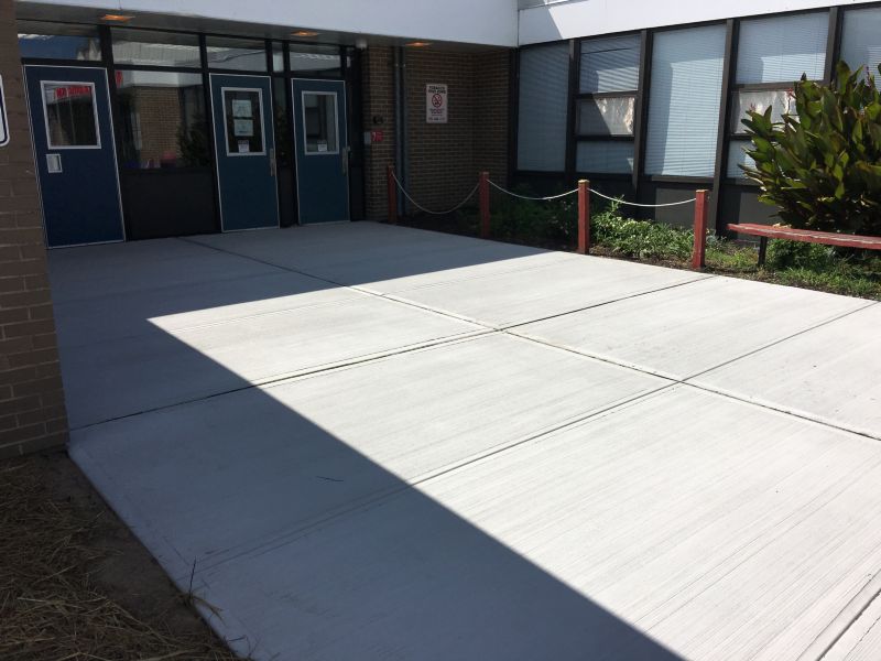 Willow Grove Elementary School Parking Lot, Curbs & Sidewalks Replacement_2016