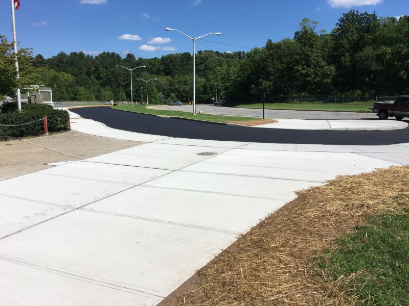 Willow Grove Elementary School Parking Lot, Curbs & Sidewalks Replacement_2016