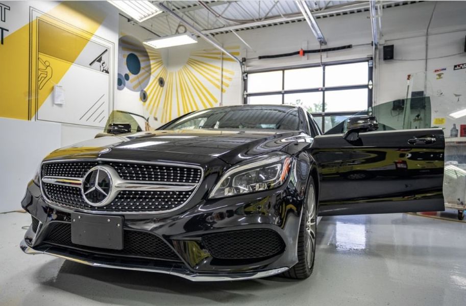 Automotive Window Tint + Paint Protection Film