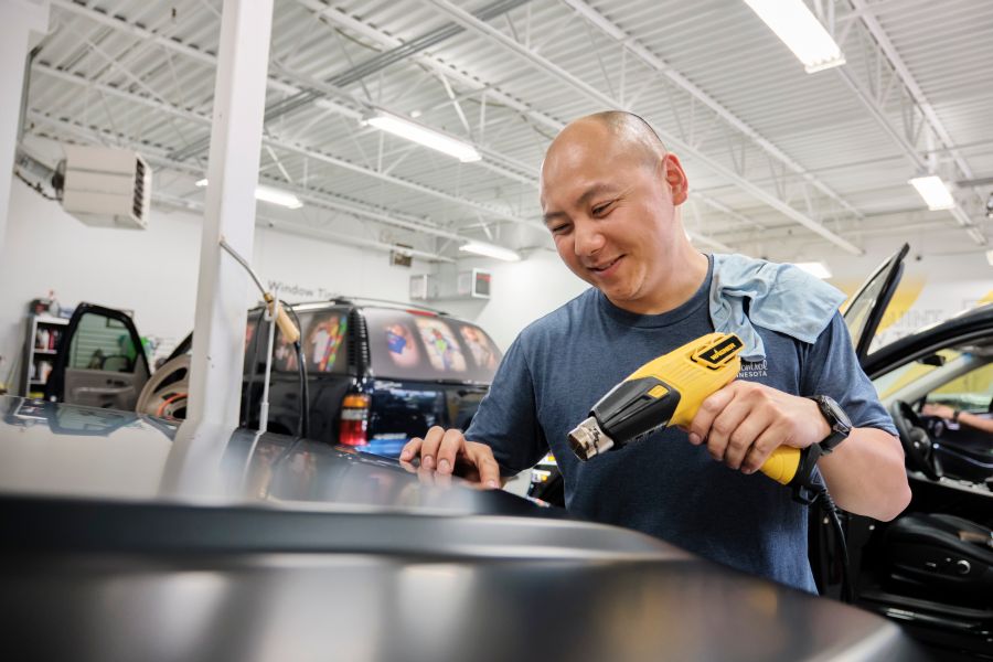 Automotive Window Tint + Paint Protection Film